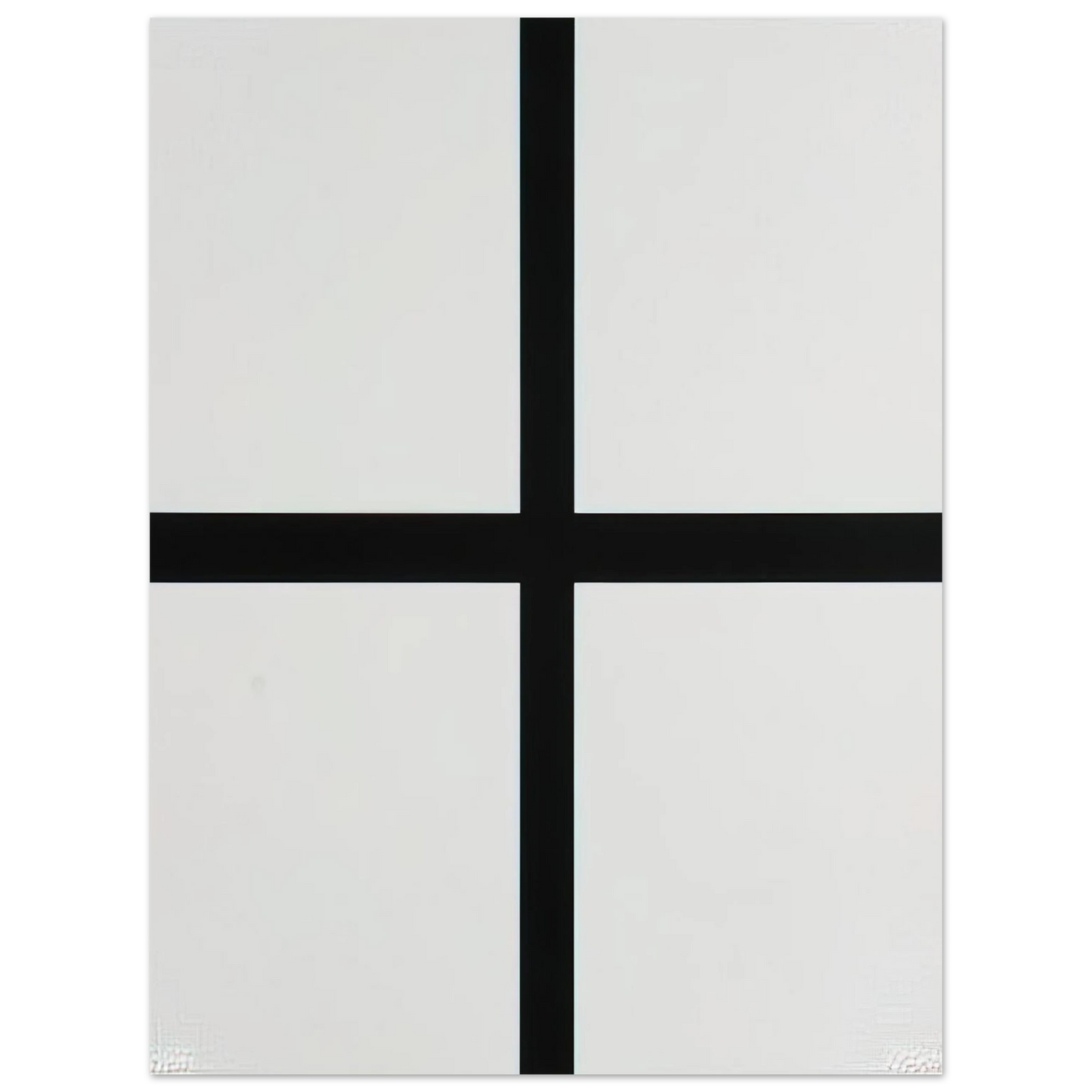 Francois Morellet - Trames 0°-90°---40 mm au trait et pleines - 1972 75x100 cm / 30x40inches Fine Art Poster