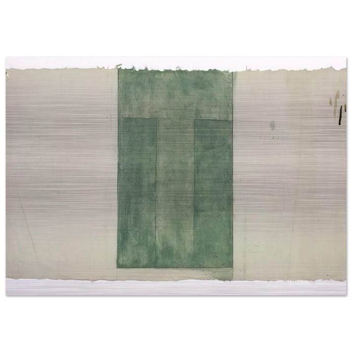 I - 1986 - Brice Marden Brushed Aluminum Print - 70x100 cm / 28x40 inches | Brice Marden Aluminum Print | Brice Marden Prints