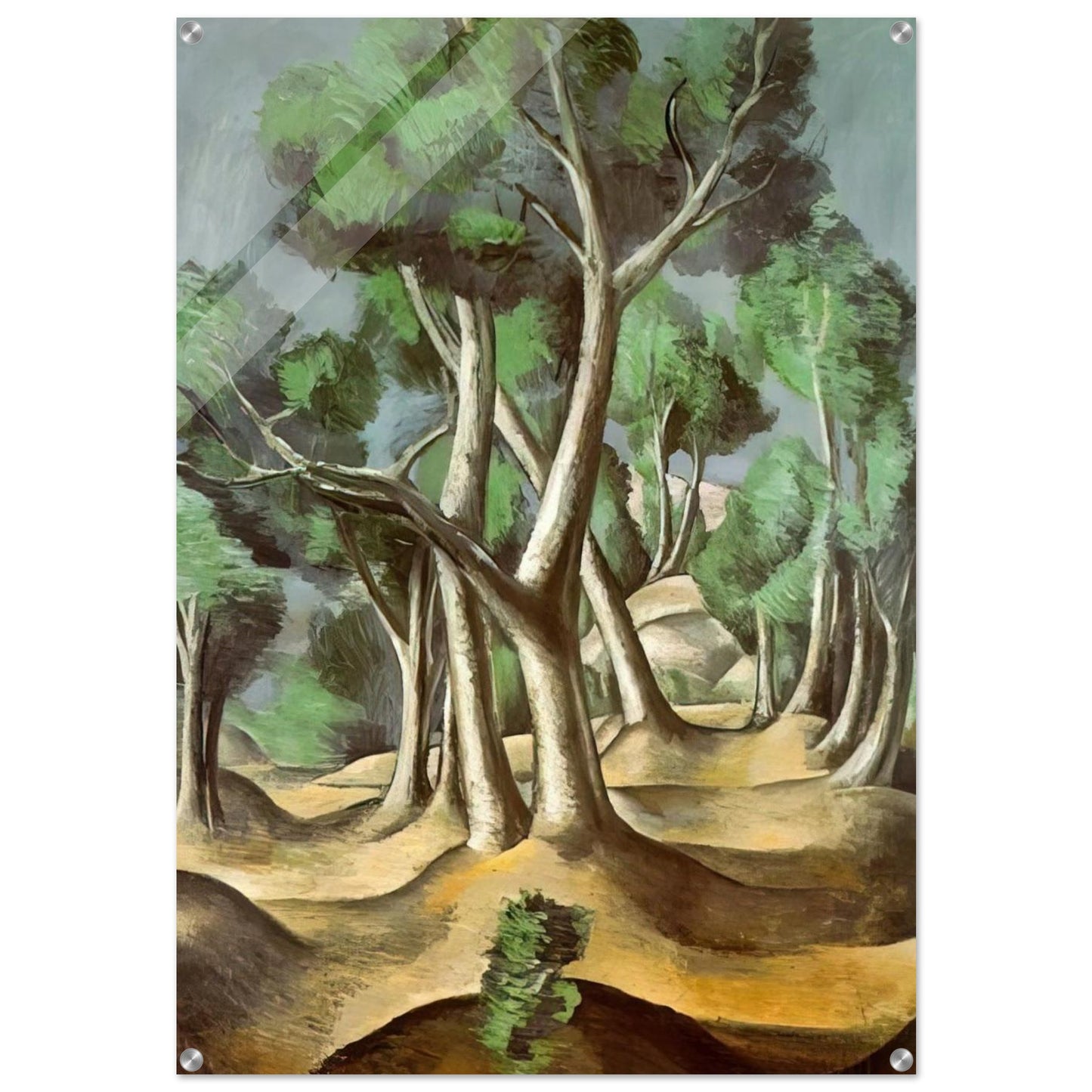 THE GROVE 1912 - Andre Derain Acrylic Print - 70x100 cm / 28x40″ inches