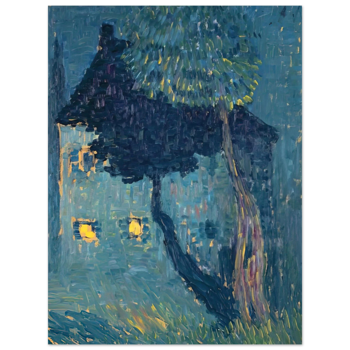 Alexej von Jawlensky - COTTAGE IN THE WOODS 1903 75x100 cm / 30x40inches Fine Art Poster