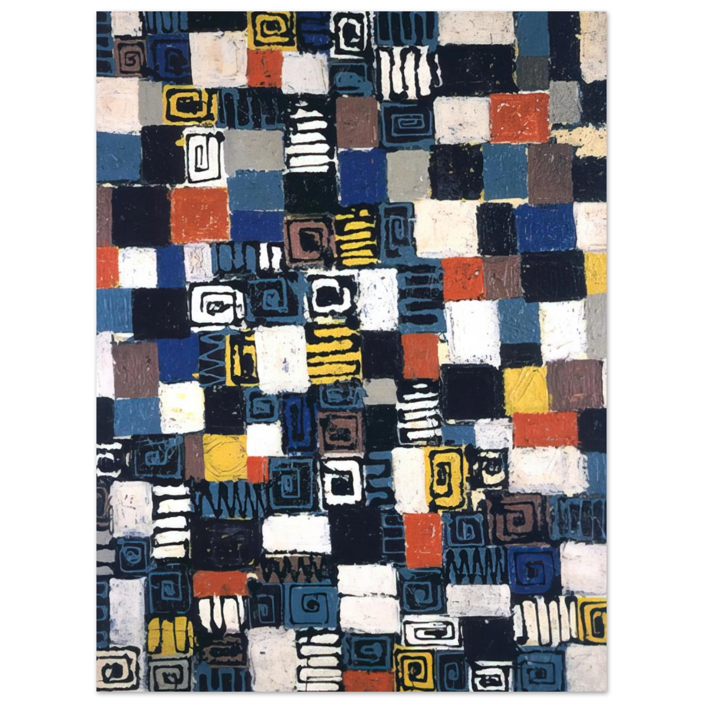 Lee Krasner - Untitled from Little Image series 75x100 cm / 30x40inches Fine Art Poster