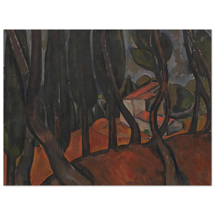 Andre Derain - FOREST AT MARTIGUES 75x100 cm / 30x40inches Fine Art Poster