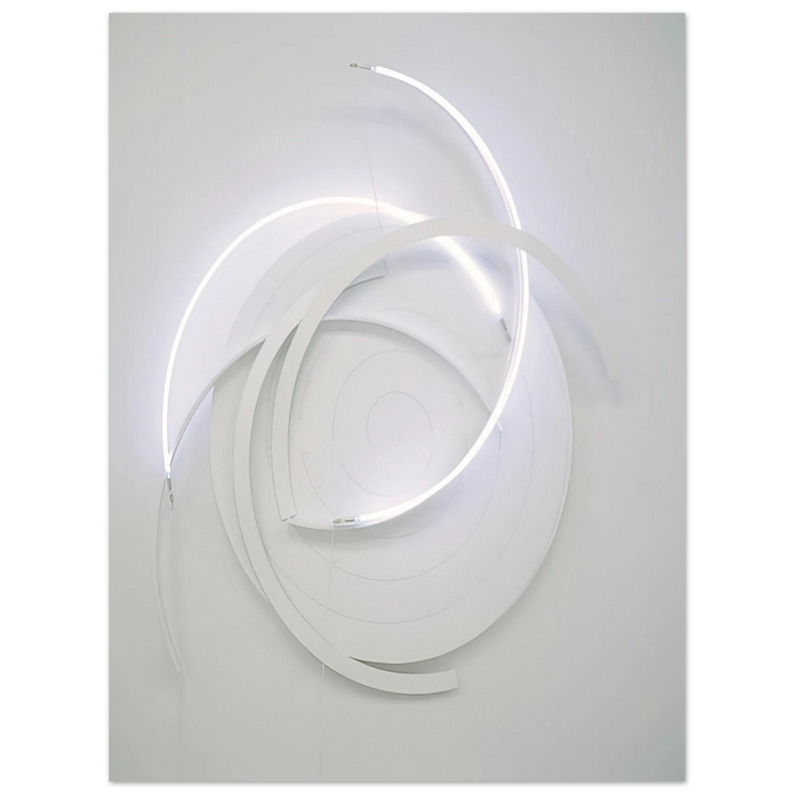 Francois Morellet - Lunatique compact n° 3 - 1996 75x100 cm / 30x40inches Fine Art Poster