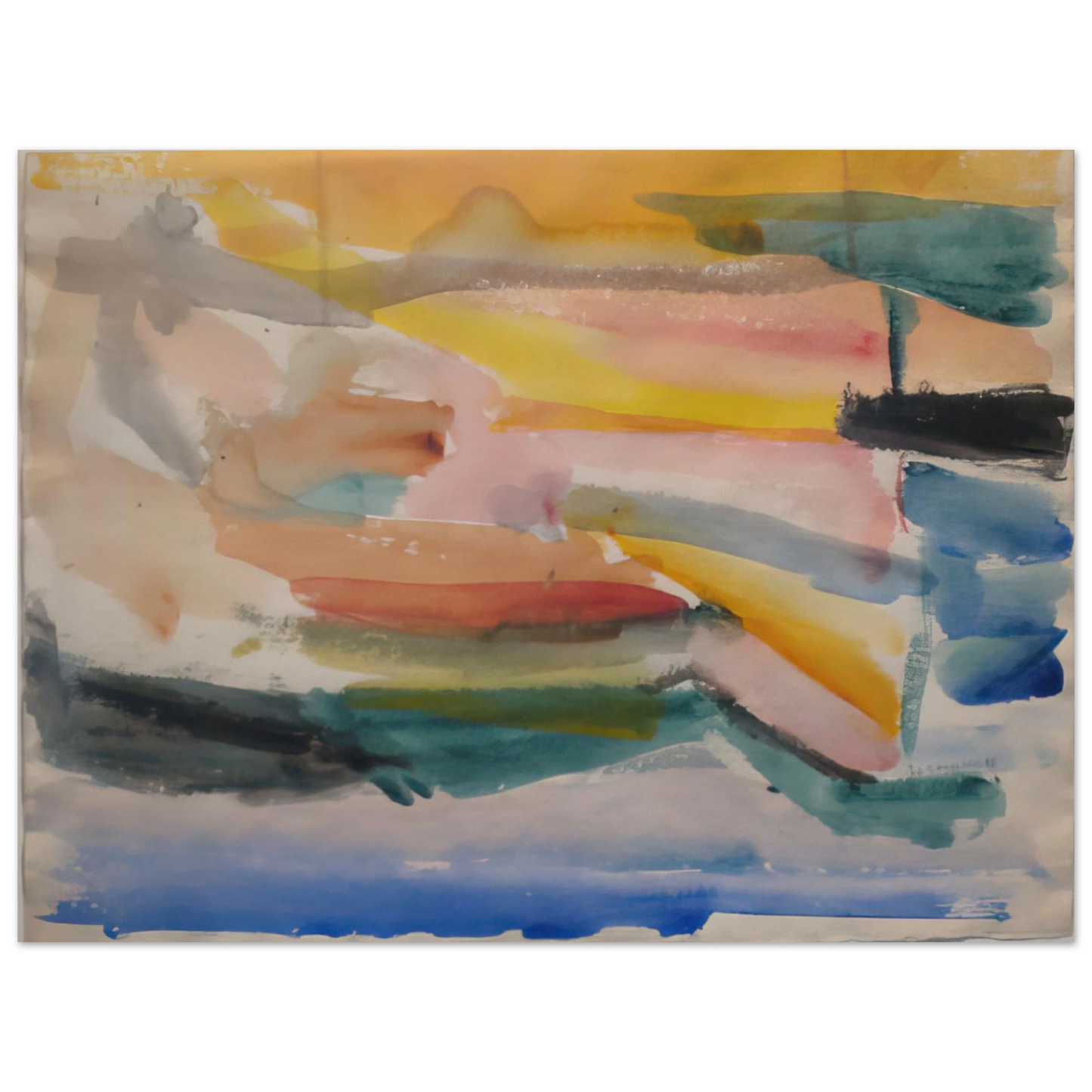Alfred Manessier - Untitled - 1946 75x100 cm / 30x40inches Fine Art Poster