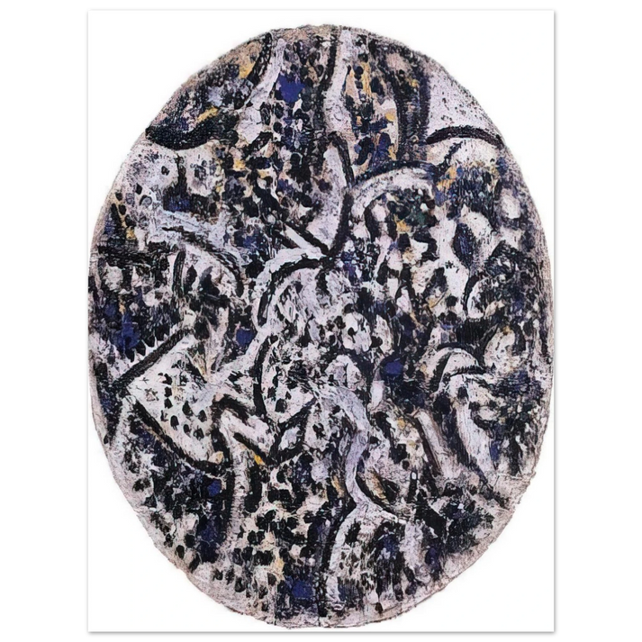 Richard Pousette-Dart - Syllable in the Cosmos - 1986 75x100 cm / 30x40inches Fine Art Poster