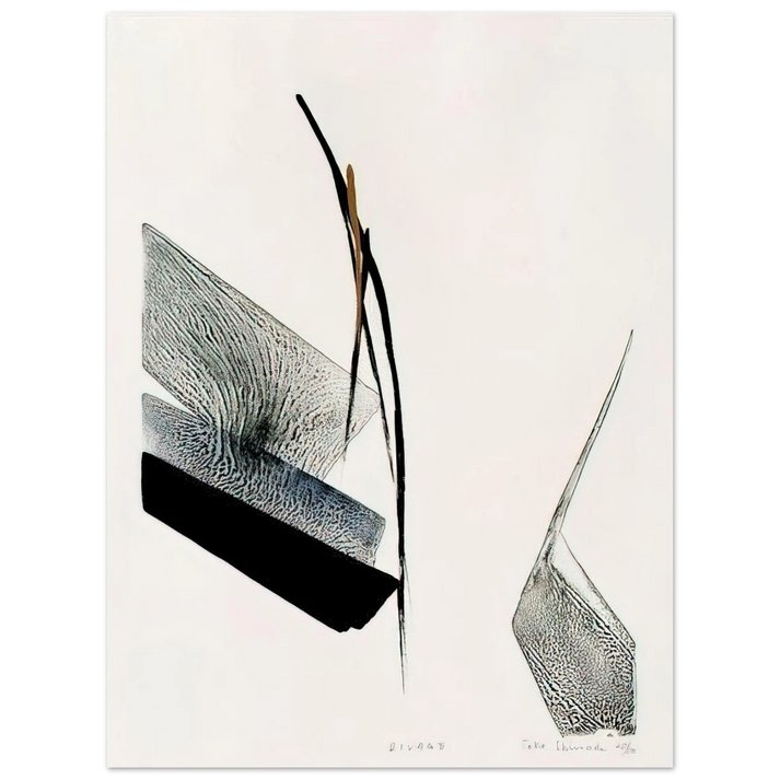 Toko Shinoda - Rivage - Abstract Expressionism 75x100 cm / 30x40inches Fine Art Poster