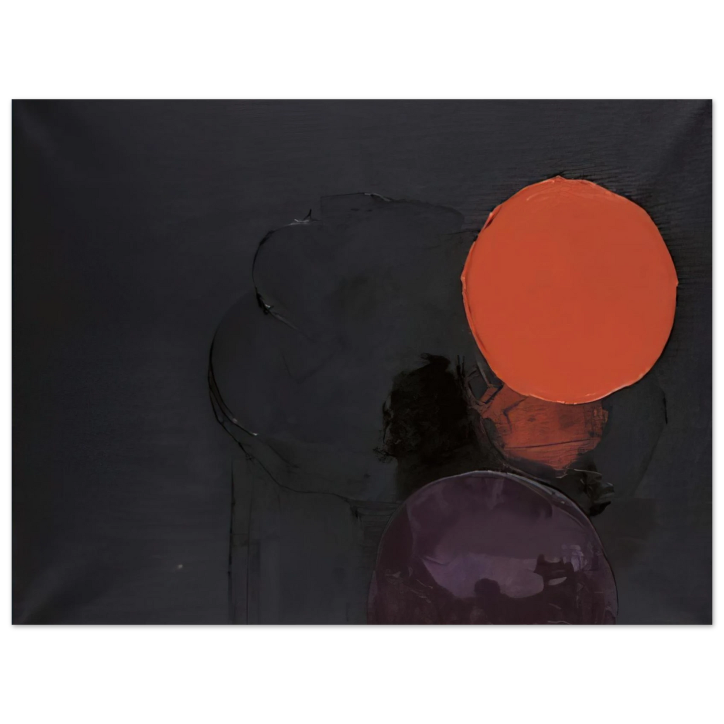 Luis Feito - PAINTING 847 75x100 cm / 30x40inches Fine Art Poster