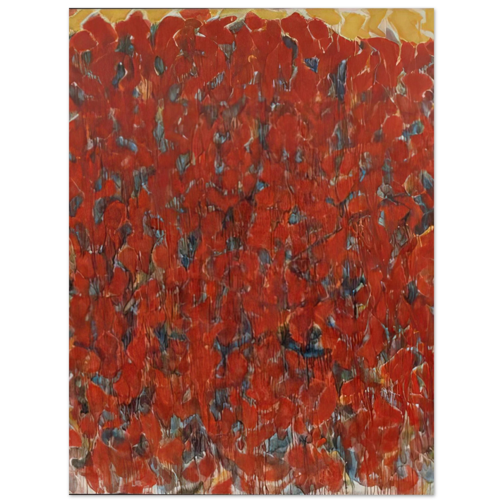 Sam Francis - Big Red 75x100 cm / 30x40inches Fine Art Poster