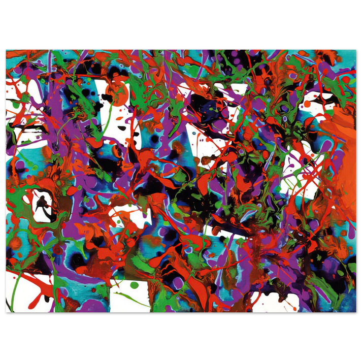 Sam Francis - Untitled SFP94-23 SF94-036 75x100 cm / 30x40inches Fine Art Poster