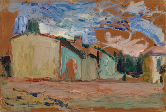 Académie Matisse: The Revolutionary Art School That Shaped Modern Painting - HOUSES FENOUILLET 1898 by Henri Matisse