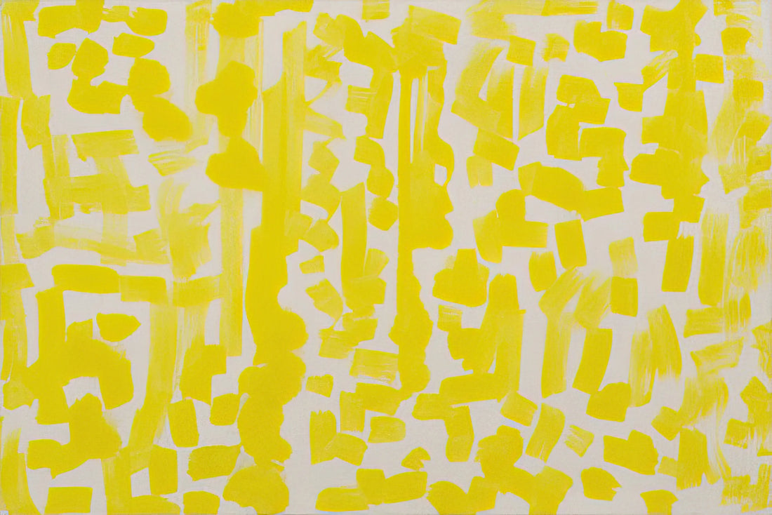 Ad Reinhardt Abstract Painting 1960-66: The Ultimate Black Paintings - Yellow Painting - 1949 by Ad Reinhardt