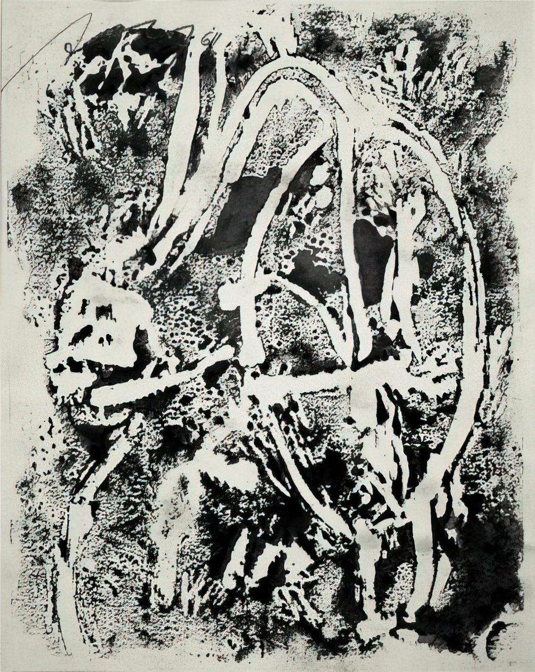Adja Yunkers Prints: The Abstract Expressionist's Legacy in Printmaking - Untitled - 1961 by Adja Yunkers