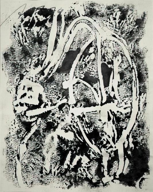 Adja Yunkers: The Latvian-American Abstract Expressionist Who Bridged Continents - Untitled - 1961 by Adja Yunkers