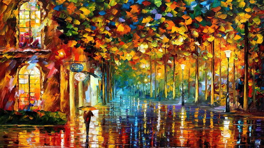 Afremov Prints: A Collector's Guide to the Vibrant World of Leonid Afremov - Leonid Afremov by Leonid Afremov