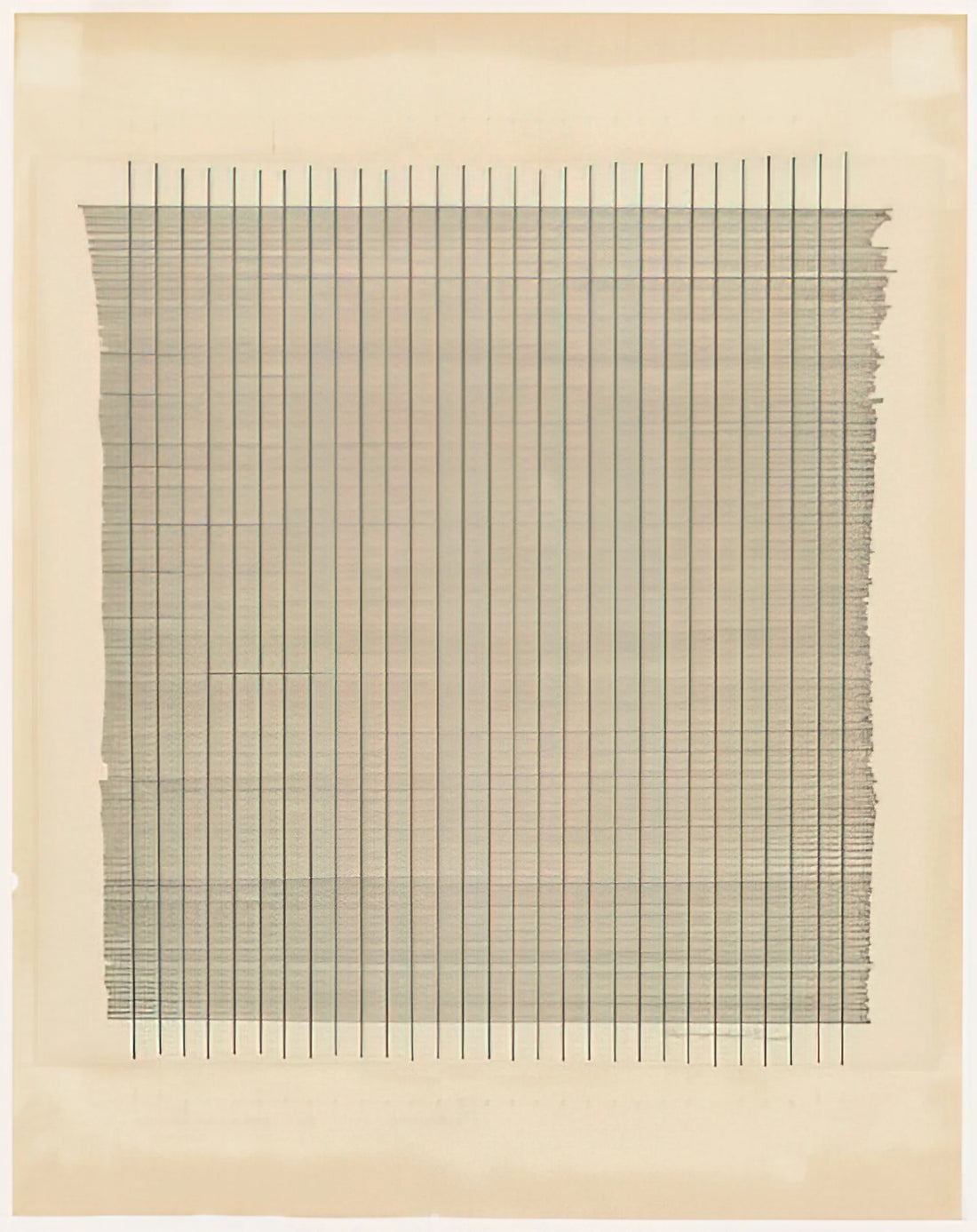 Agnes Martin Art: The Quiet Power of Minimalist Abstraction - Tremolo by Agnes Martin