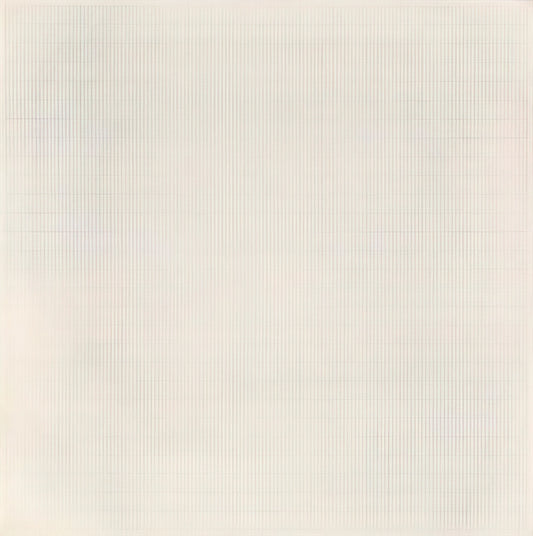 Agnes Martin Artsy: The Quiet Power of Minimalist Abstraction - The Peach by Agnes Martin