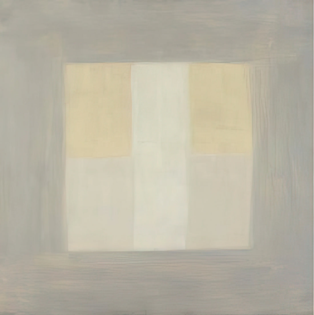 Agnes Martin Grid Paintings: The Sublime Geometry of Silence - Desert Rain by Agnes Martin