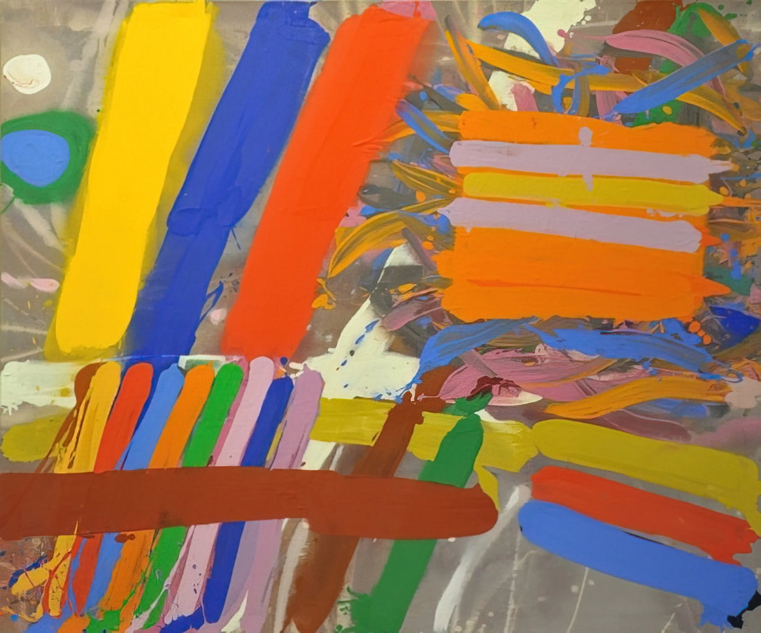 Albert Irvin Prints for Sale: A Collector's Guide to the British Abstract Master - Woolhara - 1986 by Albert Irvin