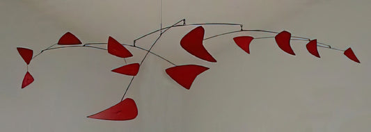Alexander Calder Lithograph: The Graphic Genius of the Mobile Master - RED MOBILE 1956 by Alexander Calder