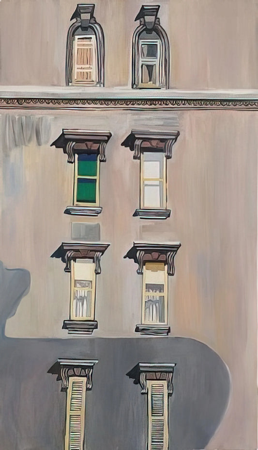 Alice Neel Art for Sale: A Collector's Guide to Her Powerful Portraiture - Windows no. 2 by Alice Neel