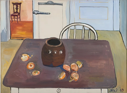 Alice Neel at the de Young: A Masterclass in the Radical Humanist Portrait - Still Life Spring Lake by Alice Neel