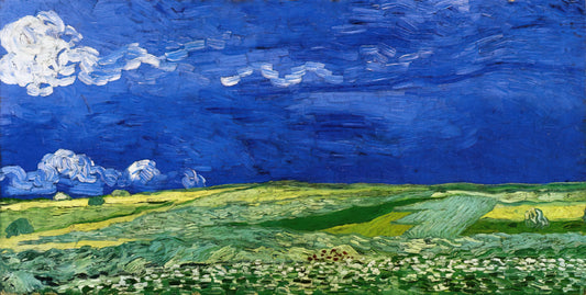 All Posters Van Gogh: A Curated Guide to the Artist's Most Iconic Prints - Wheatfields under Thunderclouds by Vincent van Gogh