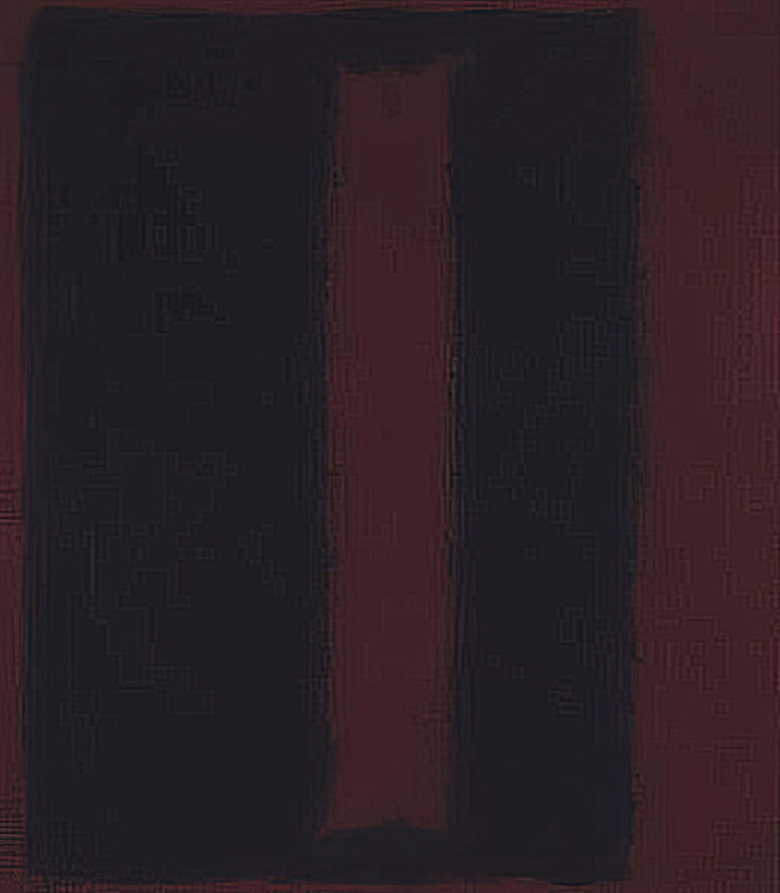 American Masters: Mark Rothko and the Transformative Power of Color Field Painting - Black on Maroon - 1959 by Mark Rothko