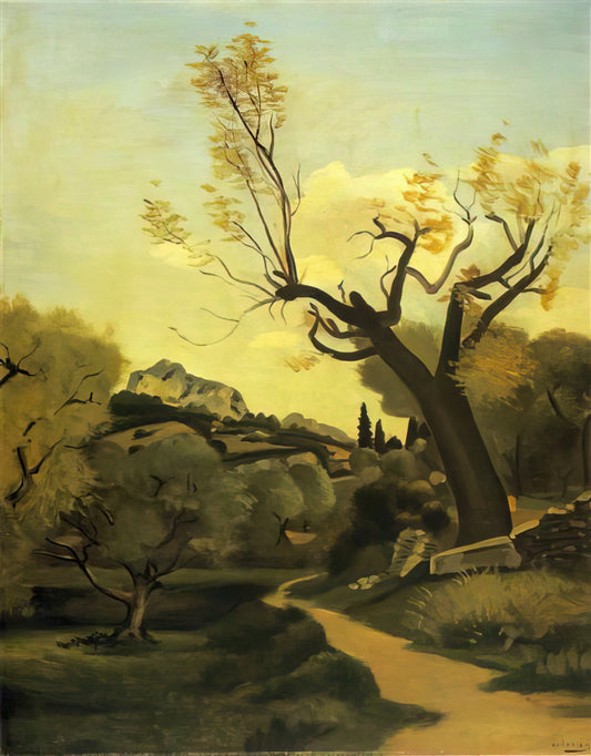 André Derain and Henri Matisse: The Revolutionary Friendship That Created Fauvism - THE ROAD AND THE TREE by Andre Derain