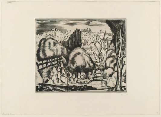 André Derain's Big Ben: A Fauvist Masterpiece of Modernist London - LANDSCAPE 1907 2 by Andre Derain