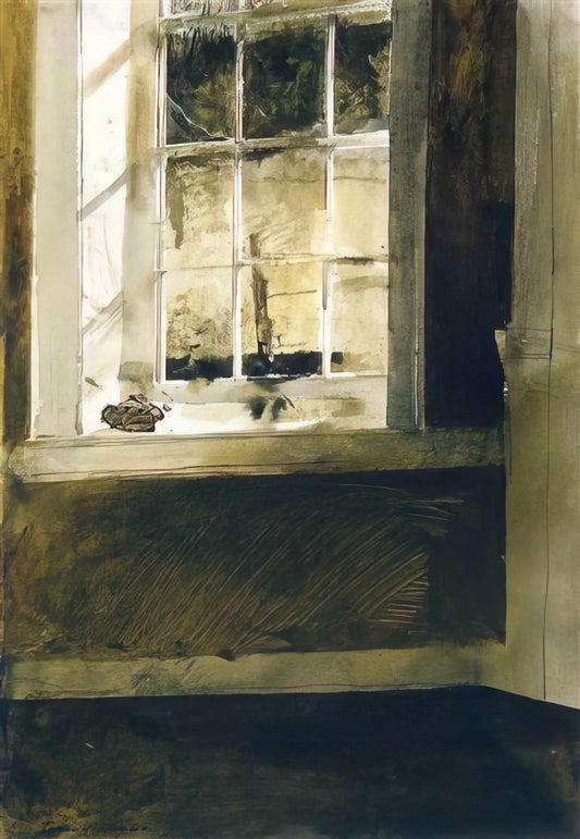 Andrew Wyeth Original: The Enduring Allure of an American Master's Authentic Works - GROUNDHOG DAY 4 by Andrew Wyeth