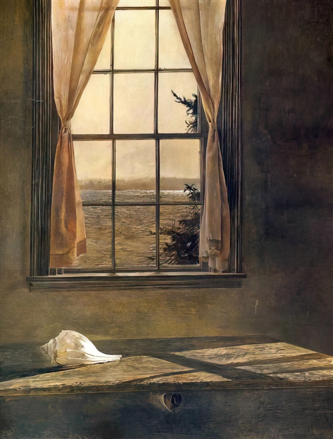 Andrew Wyeth Paintings: The Timeless Realism of America's Master Storyteller - HER ROOM by Andrew Wyeth