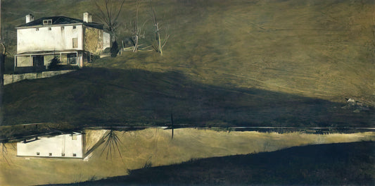 Andrew Wyeth Style of Art: The Master of American Realism and Emotional Depth - BROWN SWISS by Andrew Wyeth