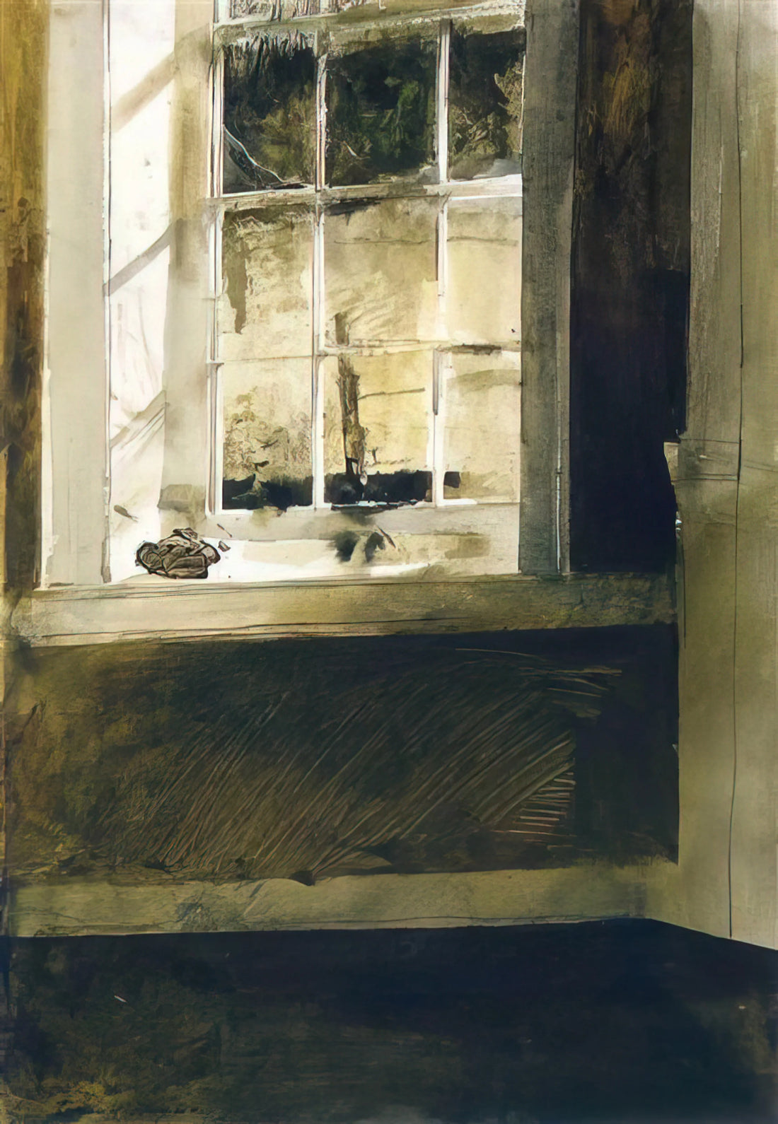 Andrew Wyeth at MoMA: Unpacking the Enduring Legacy of an American Masterpiece - GROUNDHOG DAY 4 by Andrew Wyeth