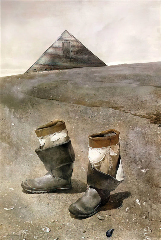 Andrew Wyeth, Alvaro, and Christina: The Intimate World of an American Master - SEA BOOTS by Andrew Wyeth