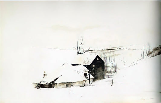 Andrew Wyeth's Christina Olson Paintings: A Study in Isolation and Intimacy - THE CORNER by Andrew Wyeth