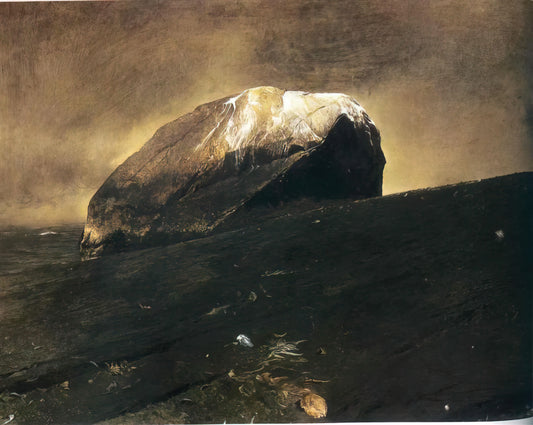 Andrew Wyeth's 'Around the Corner': A Masterpiece of American Realism - NOT DETECTED 42 by Andrew Wyeth