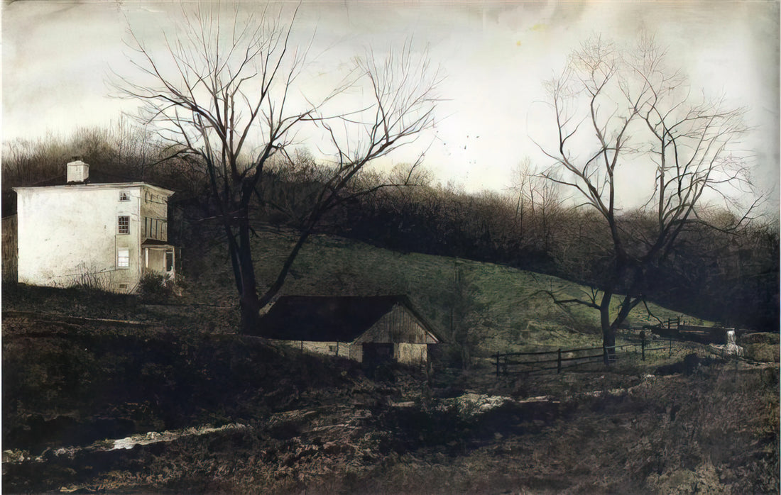 Andrew Wyeth's 'Christina's World': A Masterpiece of American Realism - EVENING AT KUERNERS by Andrew Wyeth
