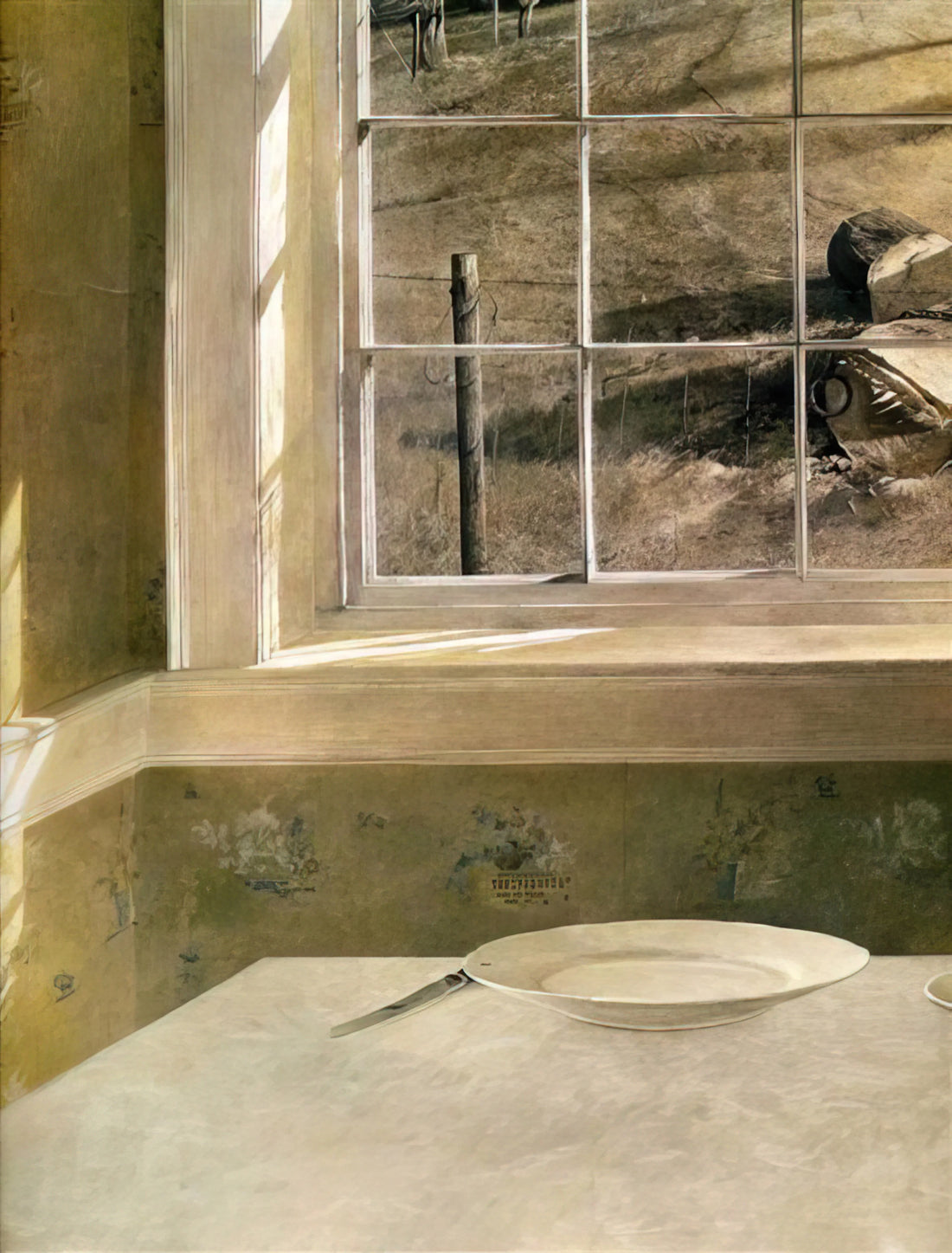 Andrew Wyeth's 'Soaring': A Masterpiece of American Realism and Emotional Depth - GROUNDHOG DAY by Andrew Wyeth