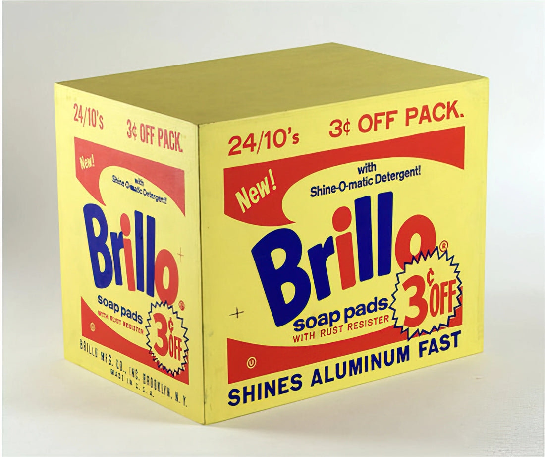 Andy Warhol Marilyn Monroe: The Christie's Phenomenon and Pop Art Legacy - Brillo Box  3c Off  by Andy Warhol