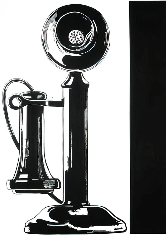 Andy Warhol So Happy Print: A Collector's Guide to Pop Art Iconography - Telephone by Andy Warhol