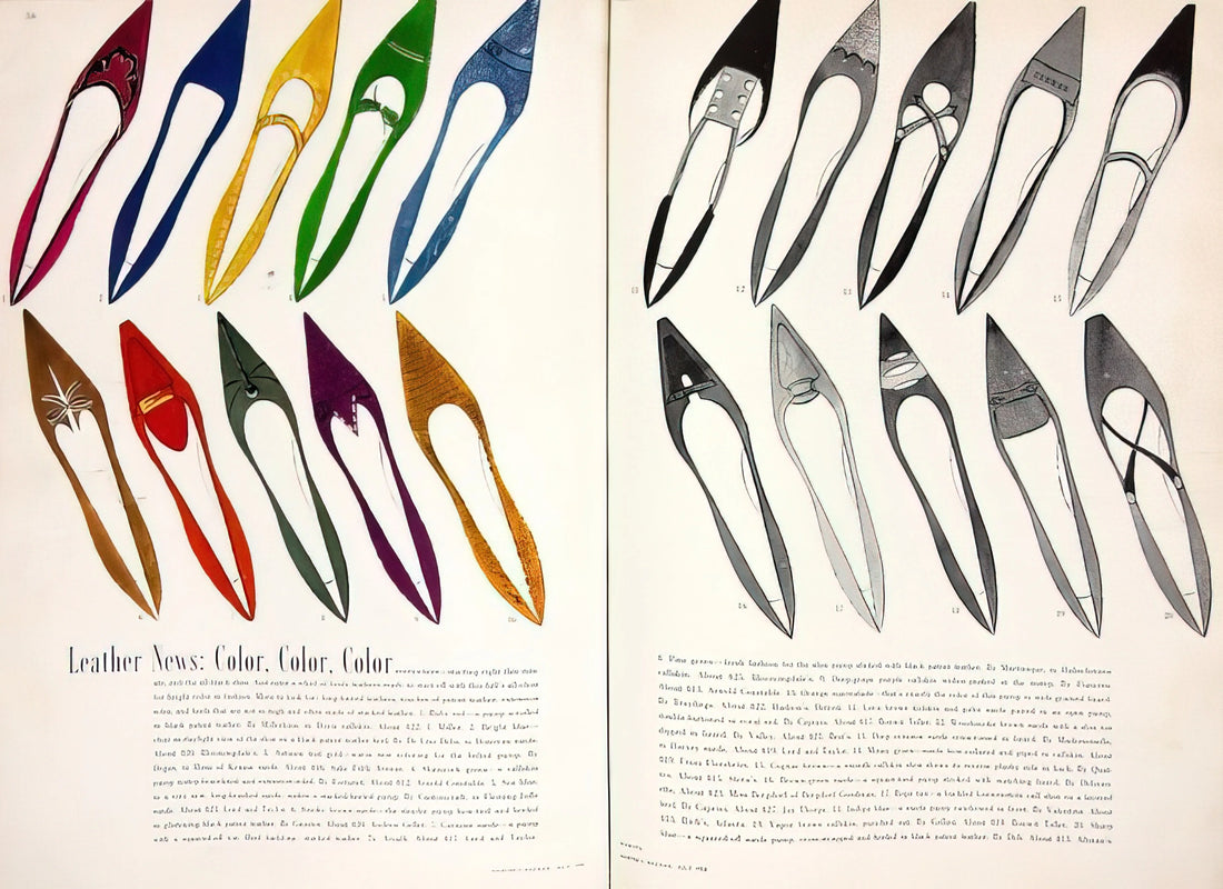 Andy Warhol Taschen: The Definitive Guide to Warhol Books and Art Prints - Shoe Advertisement for I.Miller  Harper's Bazzar  by Andy Warhol