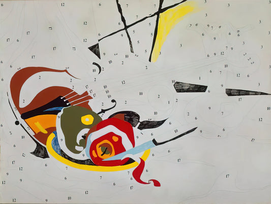 Andy Warhol Turtle Print: The Overlooked Symbol in Pop Art's Visual Lexicon - Do It Yourself  Violin  by Andy Warhol