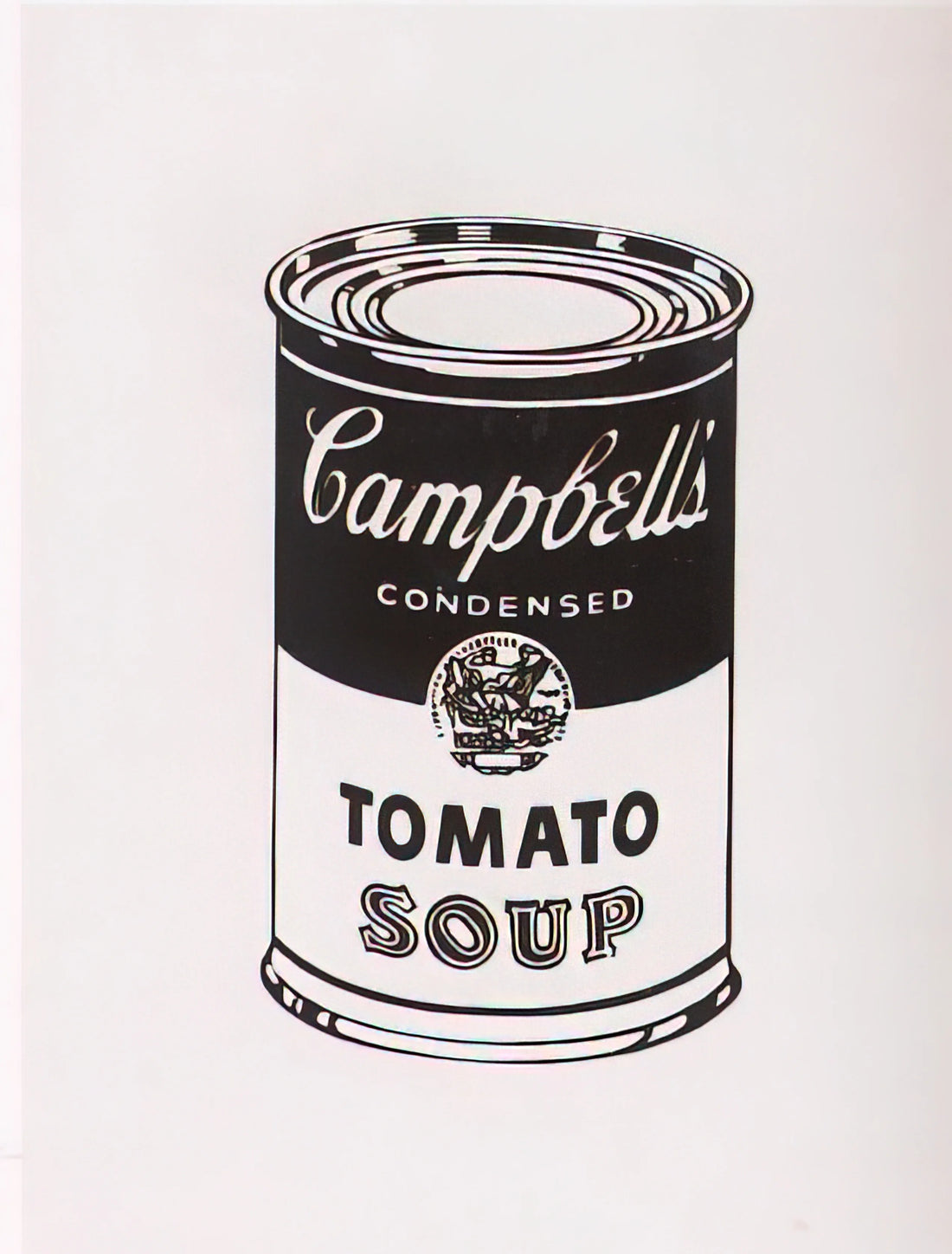 Andy Warhol Zebra Print: The Pop Art Icon's Bold Animal Experiment - Campbell's Soup Can  Tomato -Retrospective Series by Andy Warhol