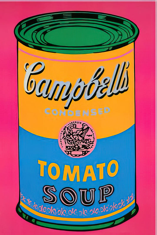 Andy Warhol and Ingrid Bergman: The Pop Art Icon Meets the Hollywood Legend - Campbell's Soup Can  by Andy Warhol