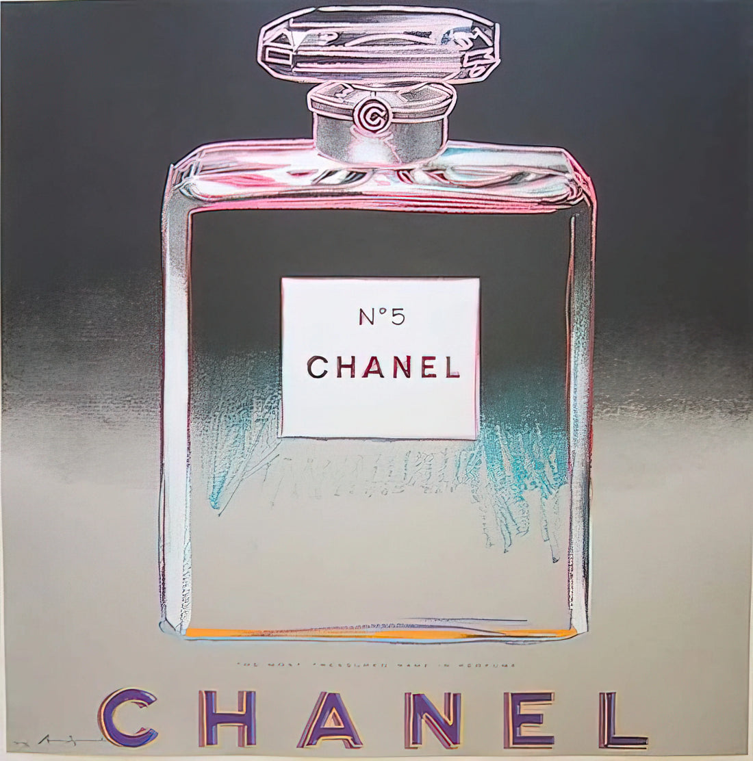 Andy Warhol and Salvador Dalí: Icons of 20th Century Art and Their Enduring Legacy - Chanel No. 5 by Andy Warhol