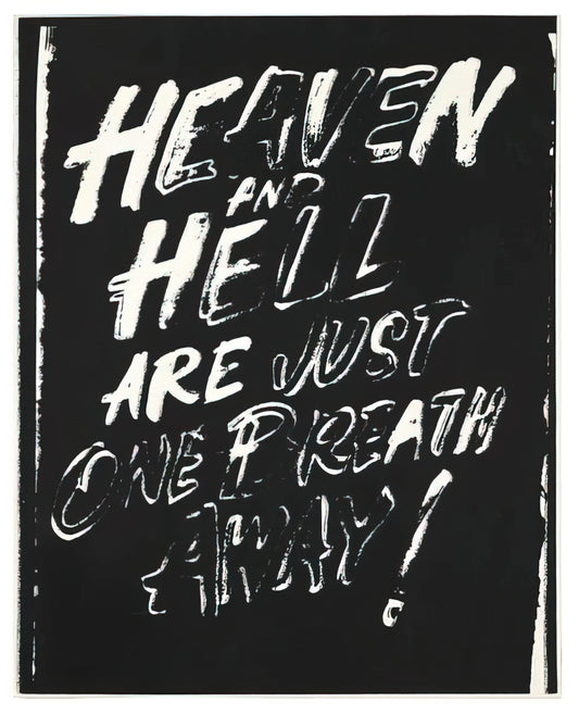Andy Warhol: The Iconic Visionary Who Defined Pop Art - Heaven and Hell Are Just One Breath Away! by Andy Warhol