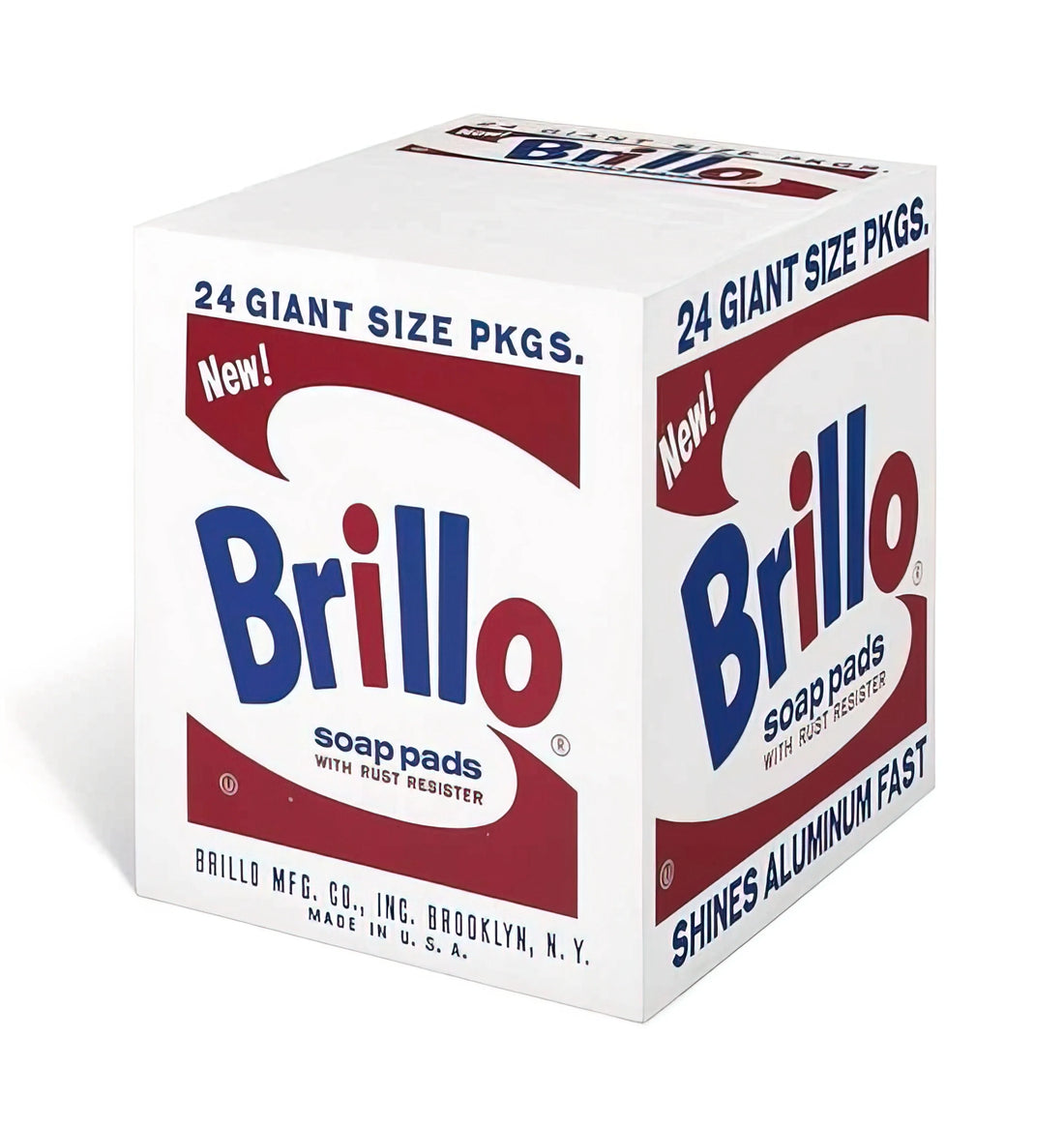 Andy Warhol: The Pop Art Pioneer Who Redefined Modern Culture - Brillo Soap Pads by Andy Warhol