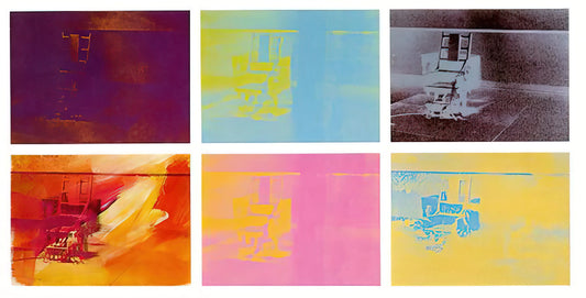Andy Warhol: The Pop Art Pioneer Who Redefined Modern Culture - Electric Chair by Andy Warhol