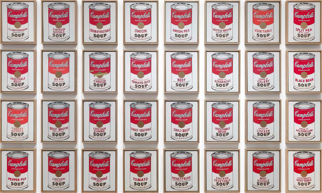 Andy Warhol: The Pop Art Visionary Who Redefined 20th Century Culture - Campbell's Soup Cans by Andy Warhol