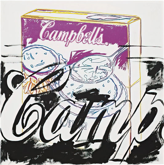 Andy Warhol: The Pop Art Visionary Who Redefined 20th Century Culture - Campell's Onion Soup Box by Andy Warhol